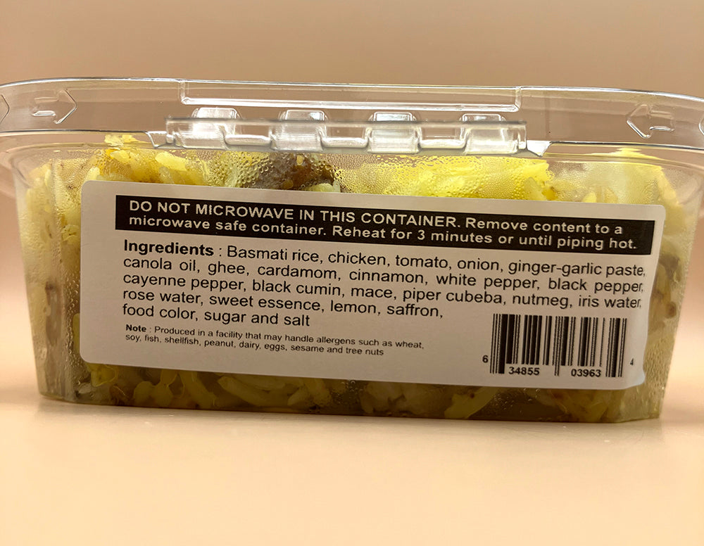 Chicken dum Biryani